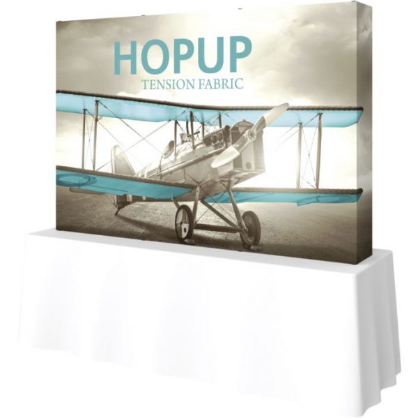 HopUp 8ft Tabletop Tension Fabric Display - Graphic Only