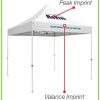 10FT Premium Showstopper Canopy Tent - Blank