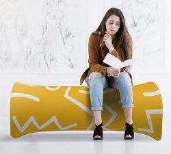 Inflatable Air Bench Graphic Only