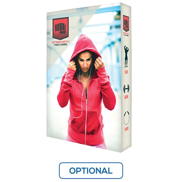 Lumiere Light Wall Double Sided Non-Backlit Pop Up Display 5ft x 7.5ft