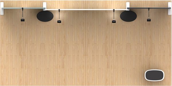Marlin 20’ Flat Tension Fabric Display WaveLine Media Kit