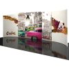 Modulate 20Ft Fabric Backwall Display 4 Graphics