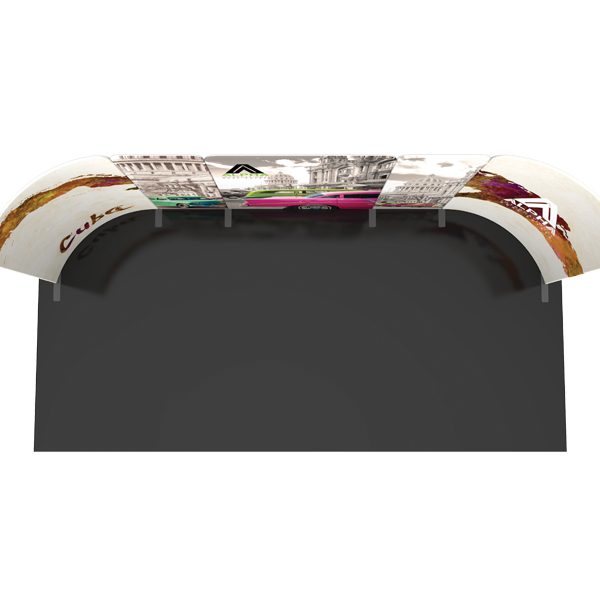 Modulate 20Ft Fabric Backwall Display 4 Graphics