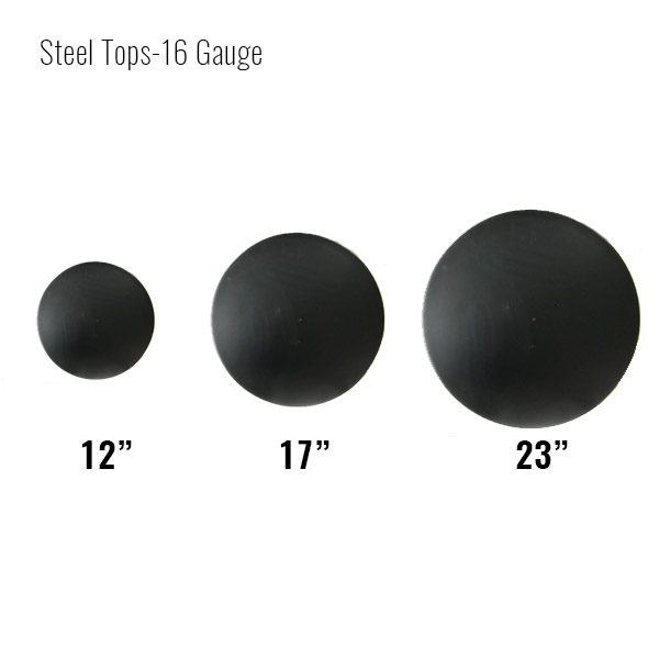 Motorized Turntable Steel Top Options