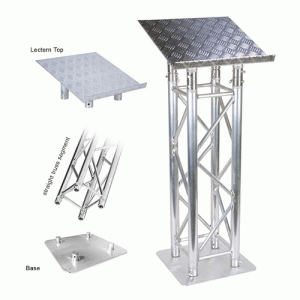 World Truss Square Box F34 Truss Lectern