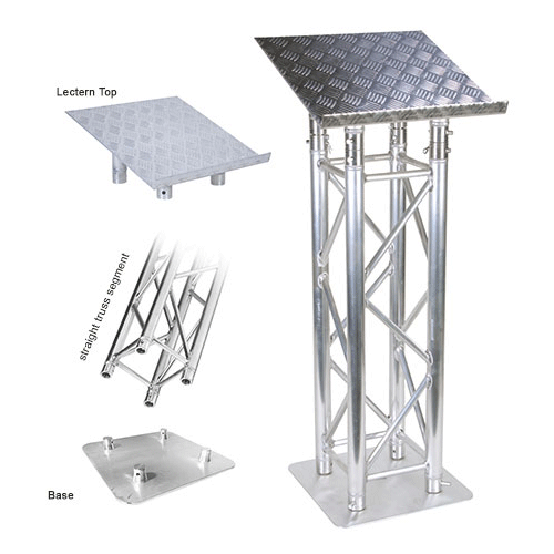 World Truss Square Box F34 Truss Lectern