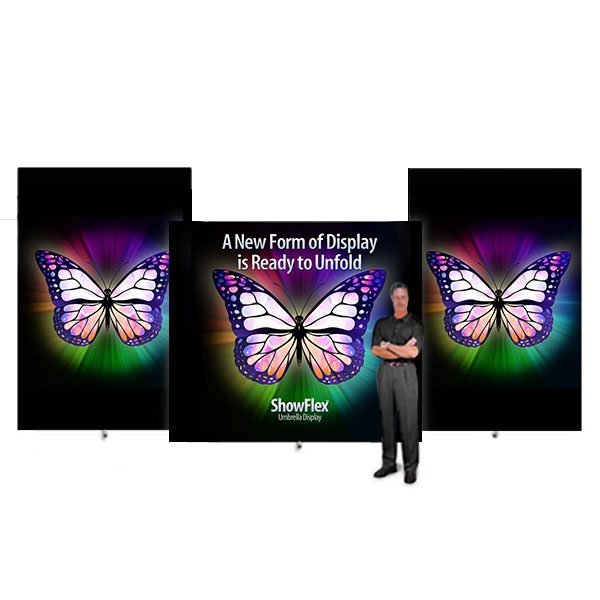 Showflex Freestanding Displays G Series Tension Fabric Display