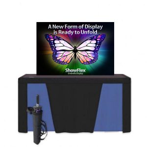 Showflex Tabletop Display C Series 57"W x 38"H