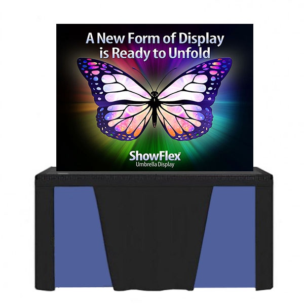 Showflex Tabletop Display D Series 60"W x 40"H