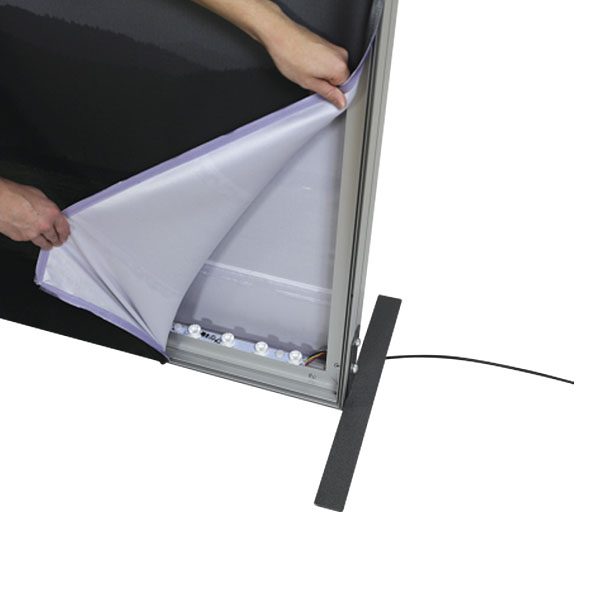 Vector Frame Light Box 02-R Backlit Fabric Display