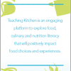 Teaching Kitchen Sales Banner