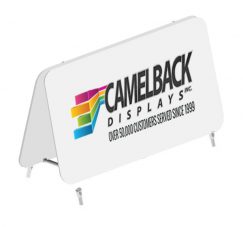 Waveline A-Frame Banner Stand Display