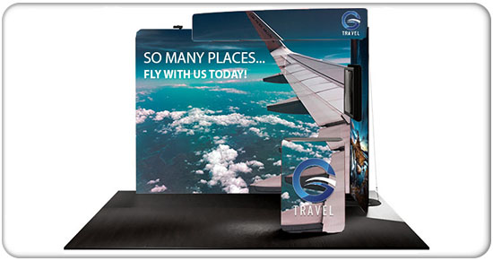Calypso 10' Waveline Booth Kit