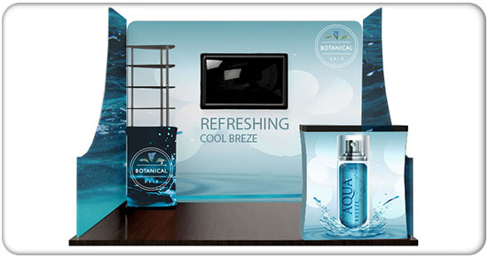 Hermes 10' Waveline Booth Kit