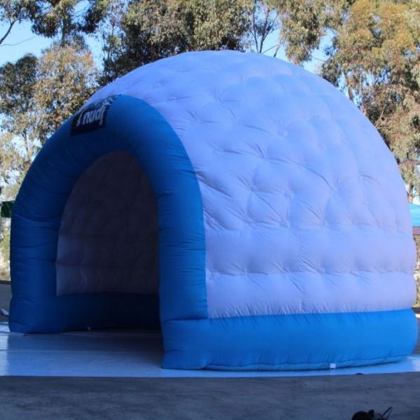 outdoor-inflatable-shell-tent-side