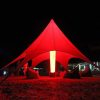 teepee led light canopy
