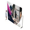 10ft x 12ft Waveline XL Media Panel Tension Fabric Display With Full Color Graphics