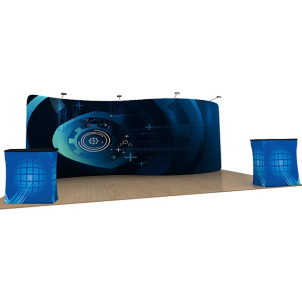 20ft serpentine waveline display kit