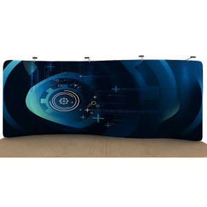 20ft serpentine waveline displays