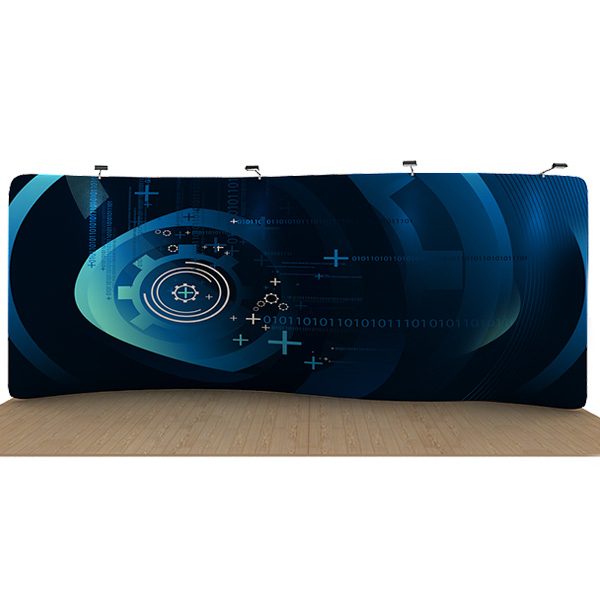 20ft serpentine waveline displays