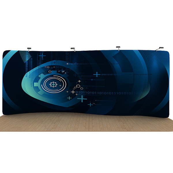 20ft serpentine waveline displays