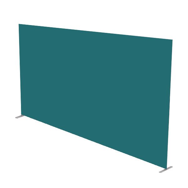 20ft Waveline XL Media Panel Tension Fabric Display With Round Corners