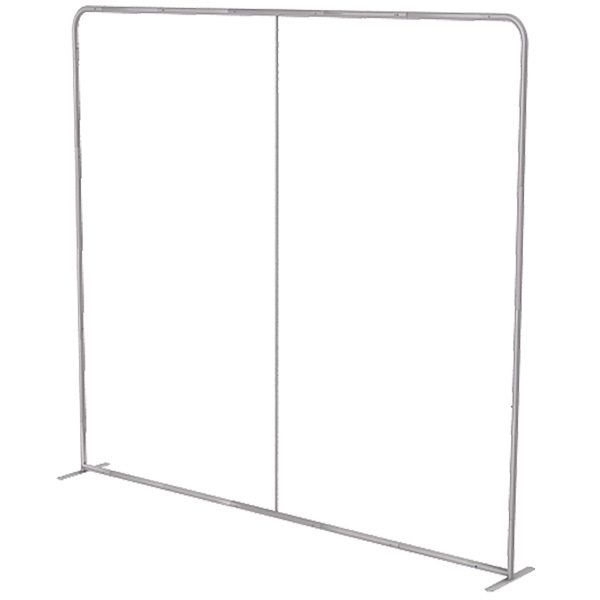 8ft straight waveline displays frame