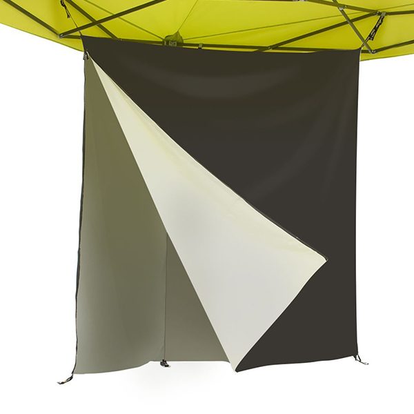 Black Color Triangle Style Hang Space For Canopies