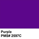 Purple – PMS 2597C