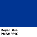 Royal Blue – PMS 661C