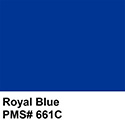 Royal Blue – PMS 661C