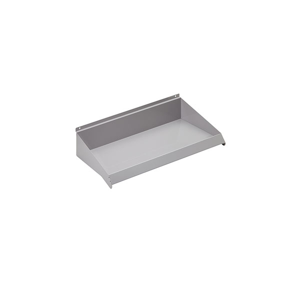 24" x 10" Slatwall Shelves - Gray Color