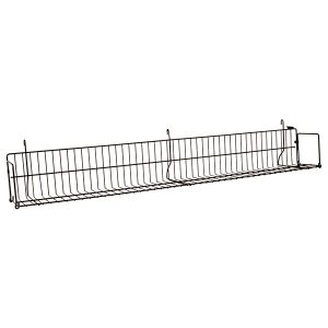 48" Gridwall Shelf - Black