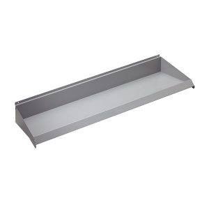 48" x 10" Slatwall Shelves - Gray Color