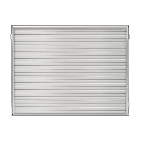 48"W x 31"H Hinged Framed Slat Wall Panel