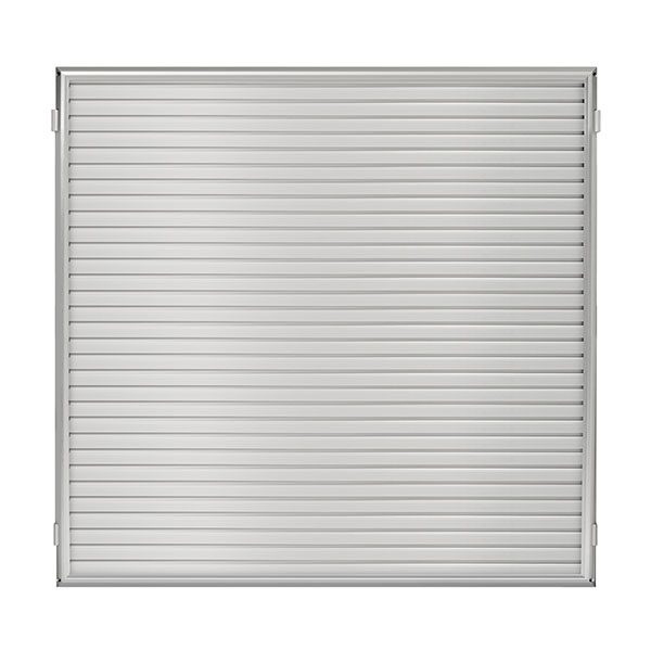 48"W x 42"H Hinged Framed Slat Wall Panel