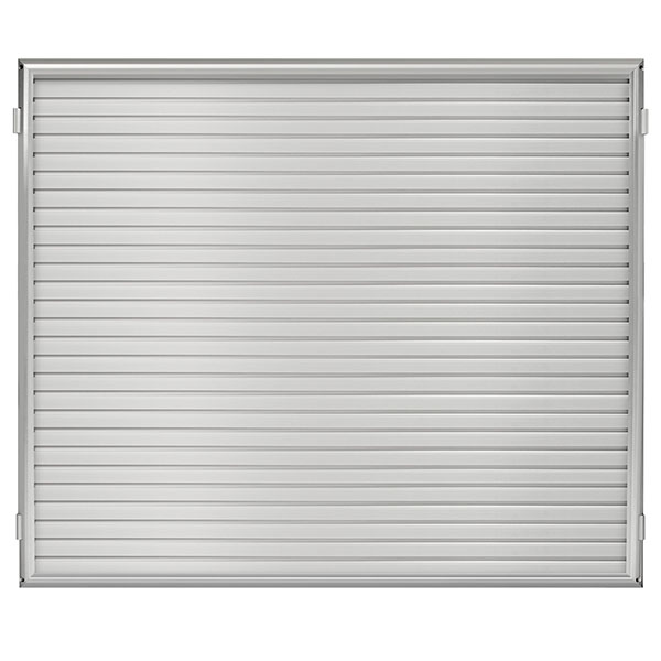 48"W x 48"H Hinged Framed Slat Wall Panel