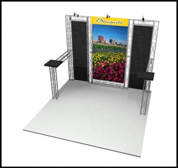 EZ-6 Belmont Kit for 10x10 Booths