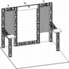 EZ-6 Belmont Hardware Kit for 10x10 Booths