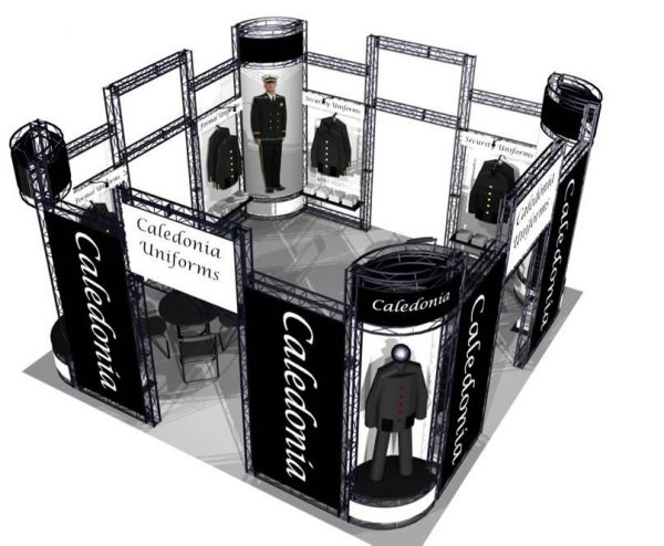 Eureka EZ-6 20′ x 20′ Exhibit Booth Truss Kit
