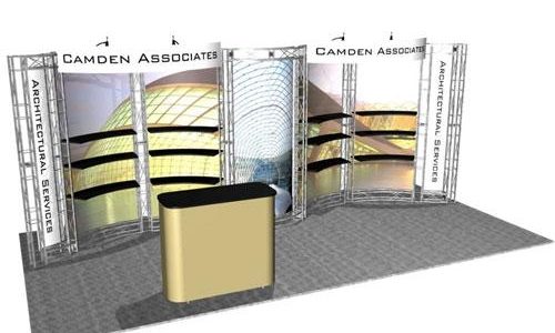 EZ-6 Pacifica 10x20 Trade Show Display Truss Kit