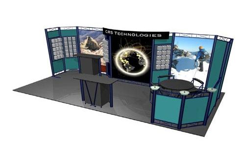 Hyperlite Hybrid Truss / Extrusion Display System - 10 x 20 Zaxxon