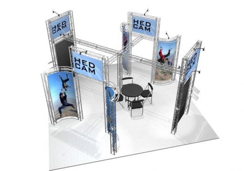 Franciscan 20′ x 20′ Trade Show Exhibit Truss Kit