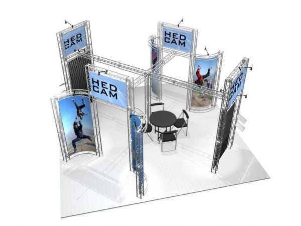 Franciscan 20′ x 20′ Trade Show Exhibit Truss Kit