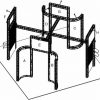 Franciscan 20′ x 20′ Exhibit Truss Kit Hardware Only