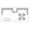 Monterey EZ-6 Truss Kit for 10x20 Booths