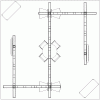 Covina EZ-6 20′ x 20′ Display Truss Kit Graphic Only