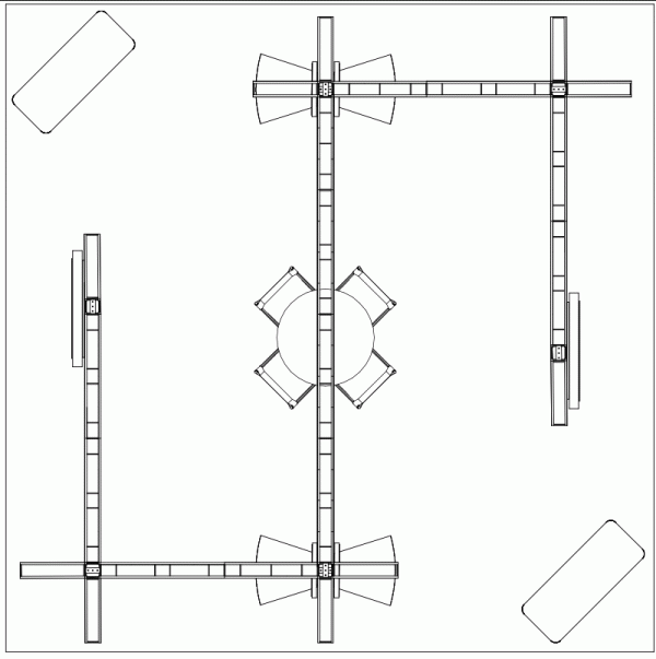 Covina EZ-6 20′ x 20′ Display Truss Kit Graphic Only