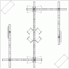 Covina EZ-6 20′ x 20′ Exhibit Display Truss Kit