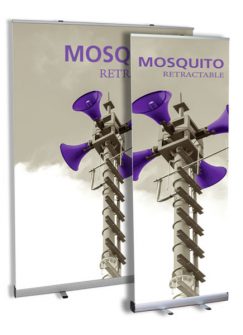 Mosquito Rectractable Banner Stand